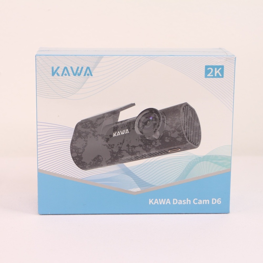 KAWA D6 2K Dash Cam 360° Car DVR Loop Recording Camera New Sealed Box